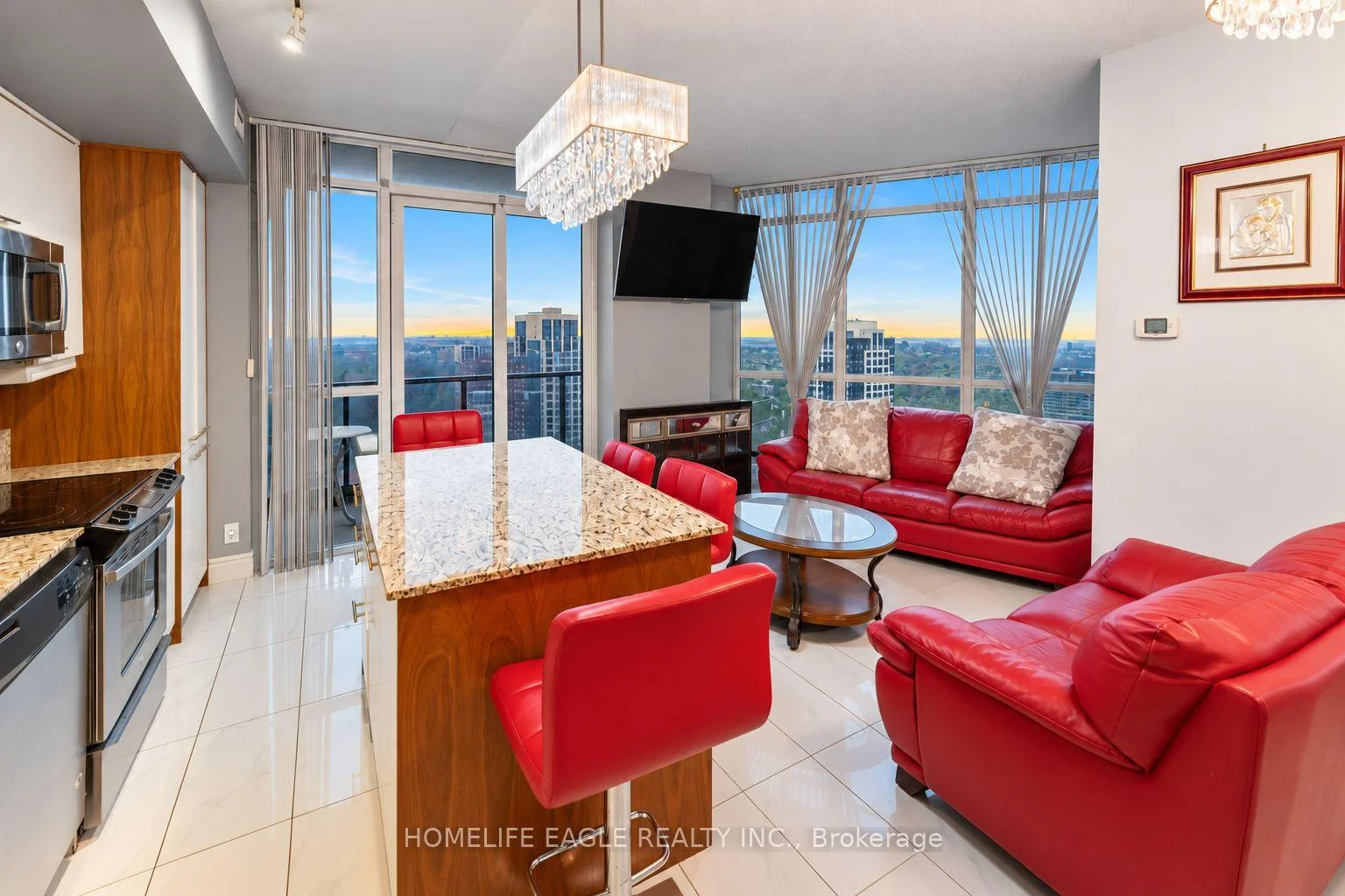 Photo 5 of Unit 3008, 5 Valhalla Inn Road, Etobicoke, Islington-City Centre West — HOMEH