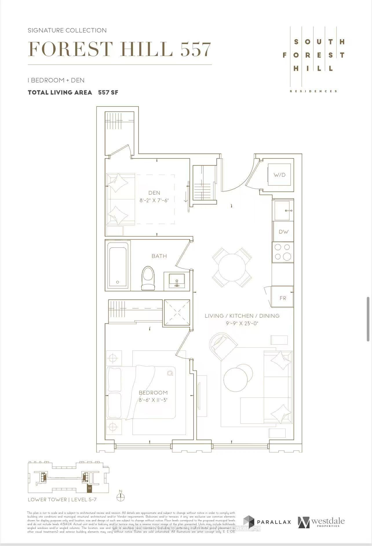 Photo 4 of Unit 733, 91 Montclair Avenue, Toronto, Forest Hill South — HOMEH