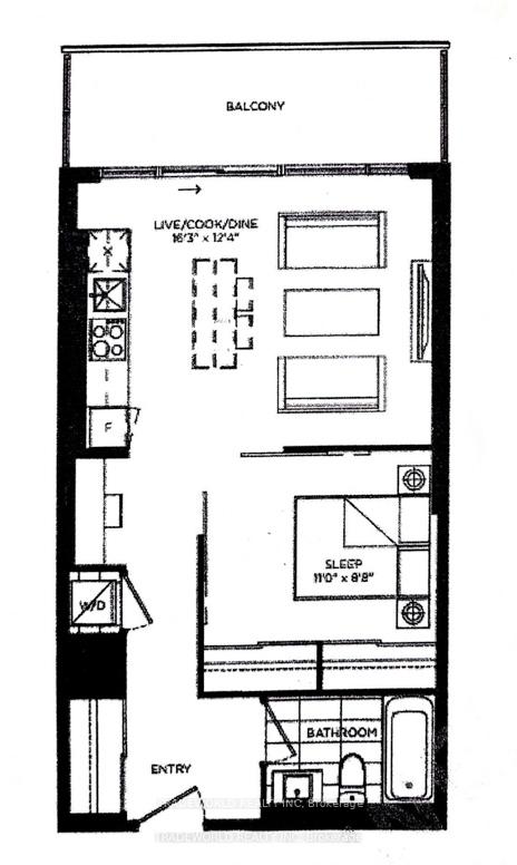 Photo 3 of Unit 1622, 20 Edward Street, Toronto, Bay Street Corridor — HOMEH