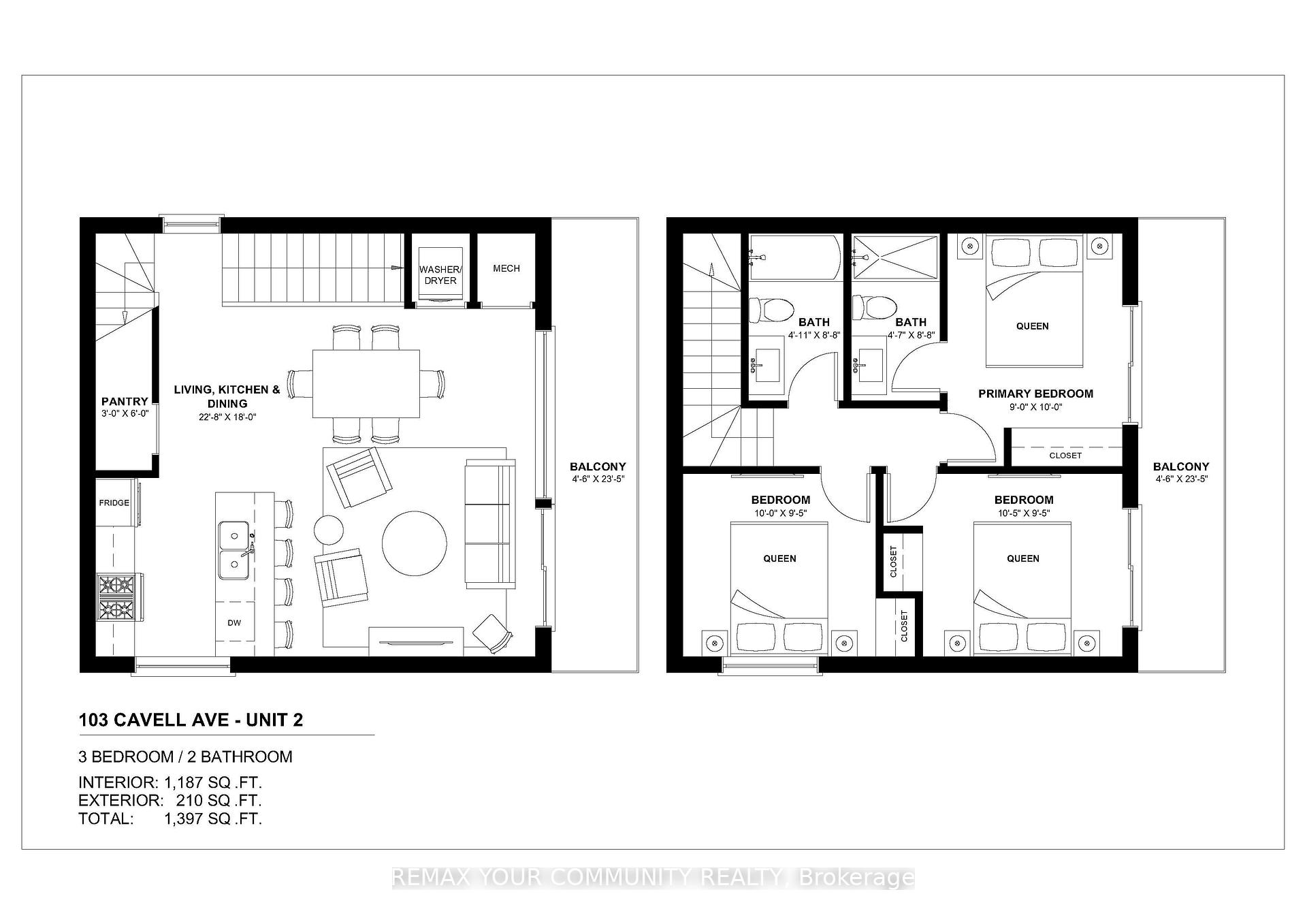 Photo 2 of Unit 2, 103 Cavell Avenue, Etobicoke, Mimico — HOMEH