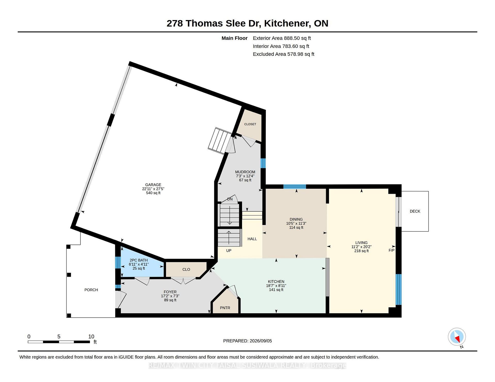 Photo 25 of 278 Thomas Slee Drive, Kitchener, Doon South — HOMEH