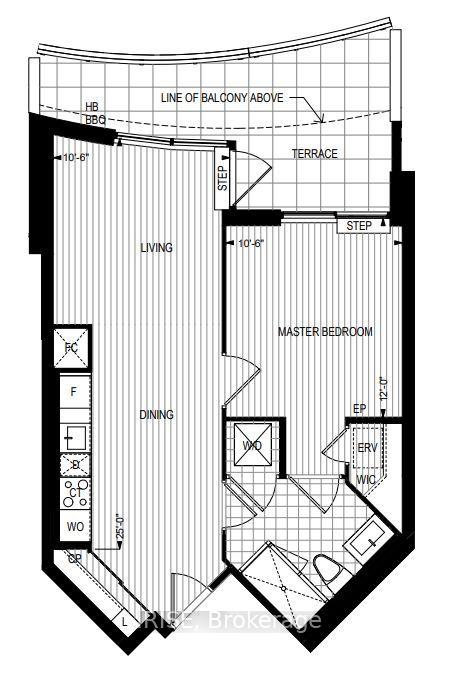 Photo 6 of Unit 708, 1 Edgewater Drive, Toronto, Waterfront Communities — HOMEH