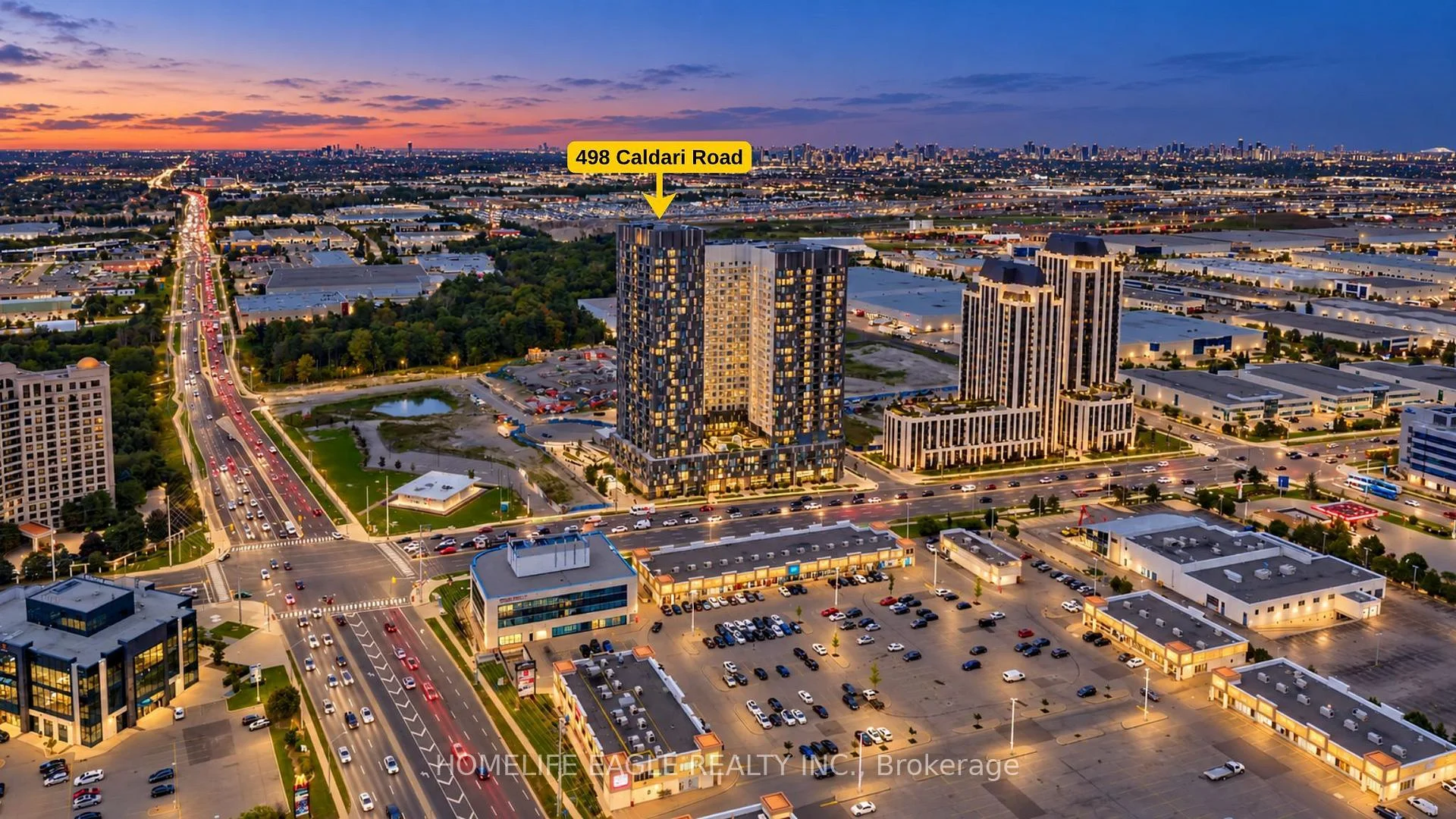 Photo 1 of Unit 1326, 498 Caldari Road, Vaughan, Concord — HOMEH