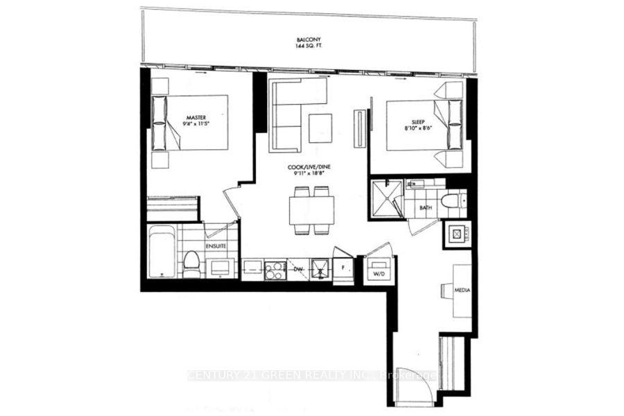 Photo 22 of Unit 2301, 3900 Confederation Parkway, Mississauga, City Centre — HOMEH