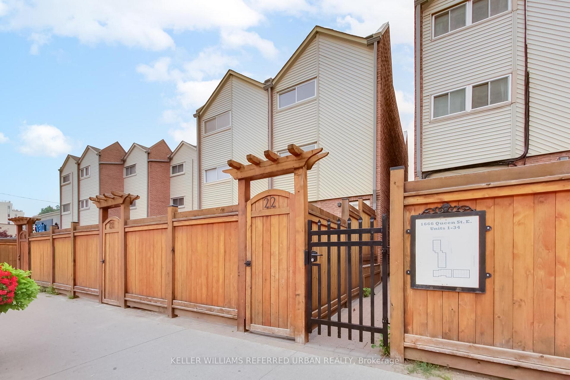 Photo 30 of Unit 22, 1666 Queen Street E, Toronto, Woodbine Corridor — HOMEH