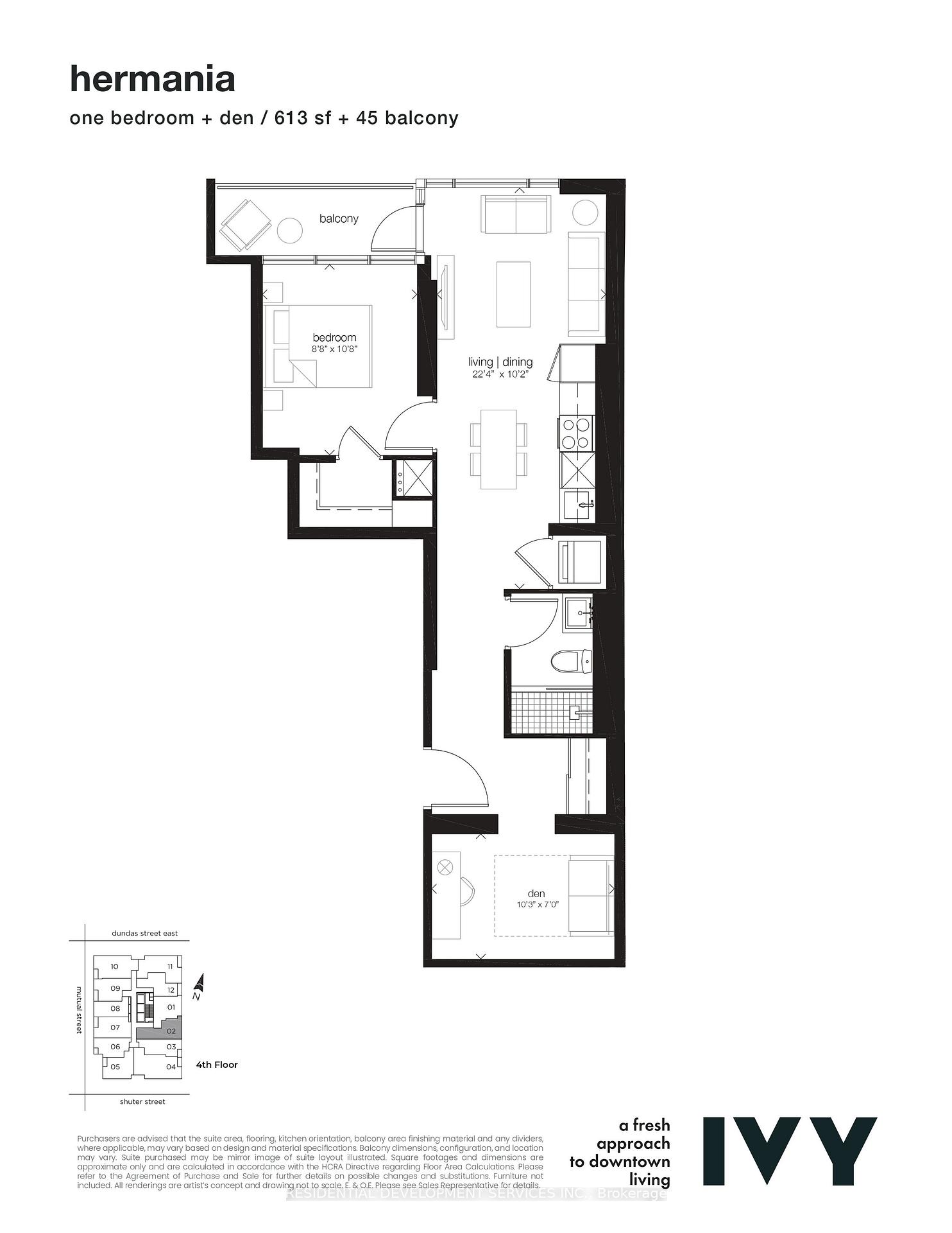 Photo 1 of Unit 402, 65 Mutual Street, Toronto, Church-Yonge Corridor — HOMEH