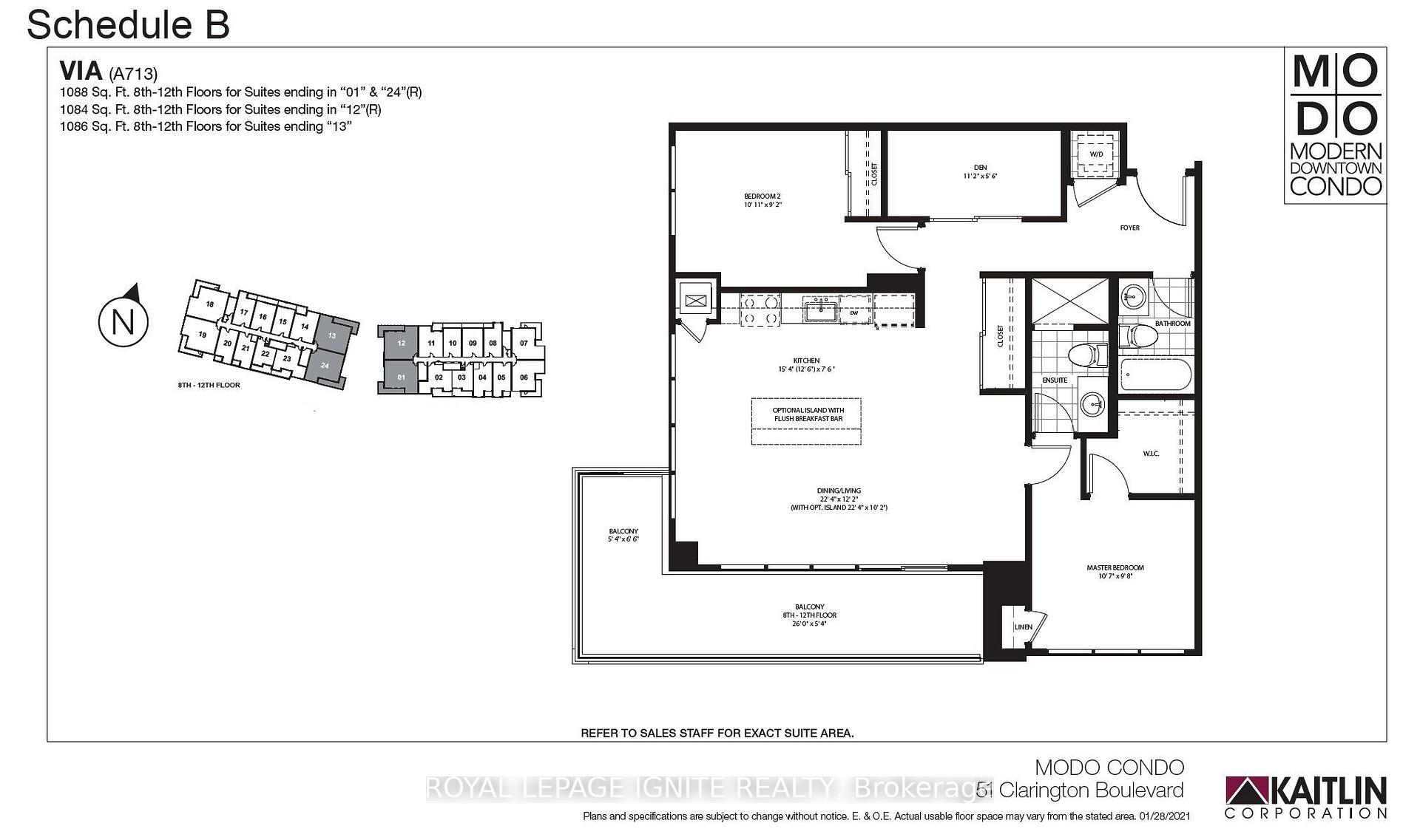 Photo 19 of Unit 1212, 51 Clarington Boulevard, Clarington, Bowmanville — HOMEH