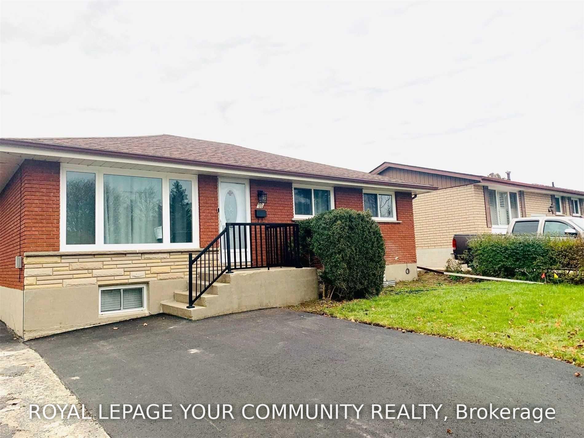 Photo 1 of Unit Lower, 16 Belvedere Boulevard, Brantford, Fairview/Greenbrier — HOMEH