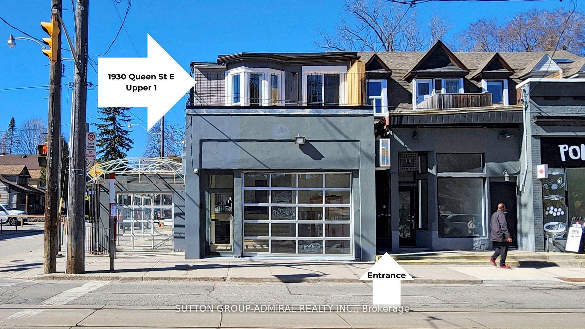 Photo 1 of Unit Upper 1, 1930 Queen Street E, Toronto, The Beaches — HOMEH