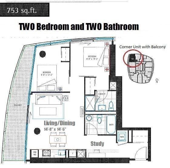 Photo 1 of Unit 708, 14 York Street, Toronto, Waterfront Communities — HOMEH