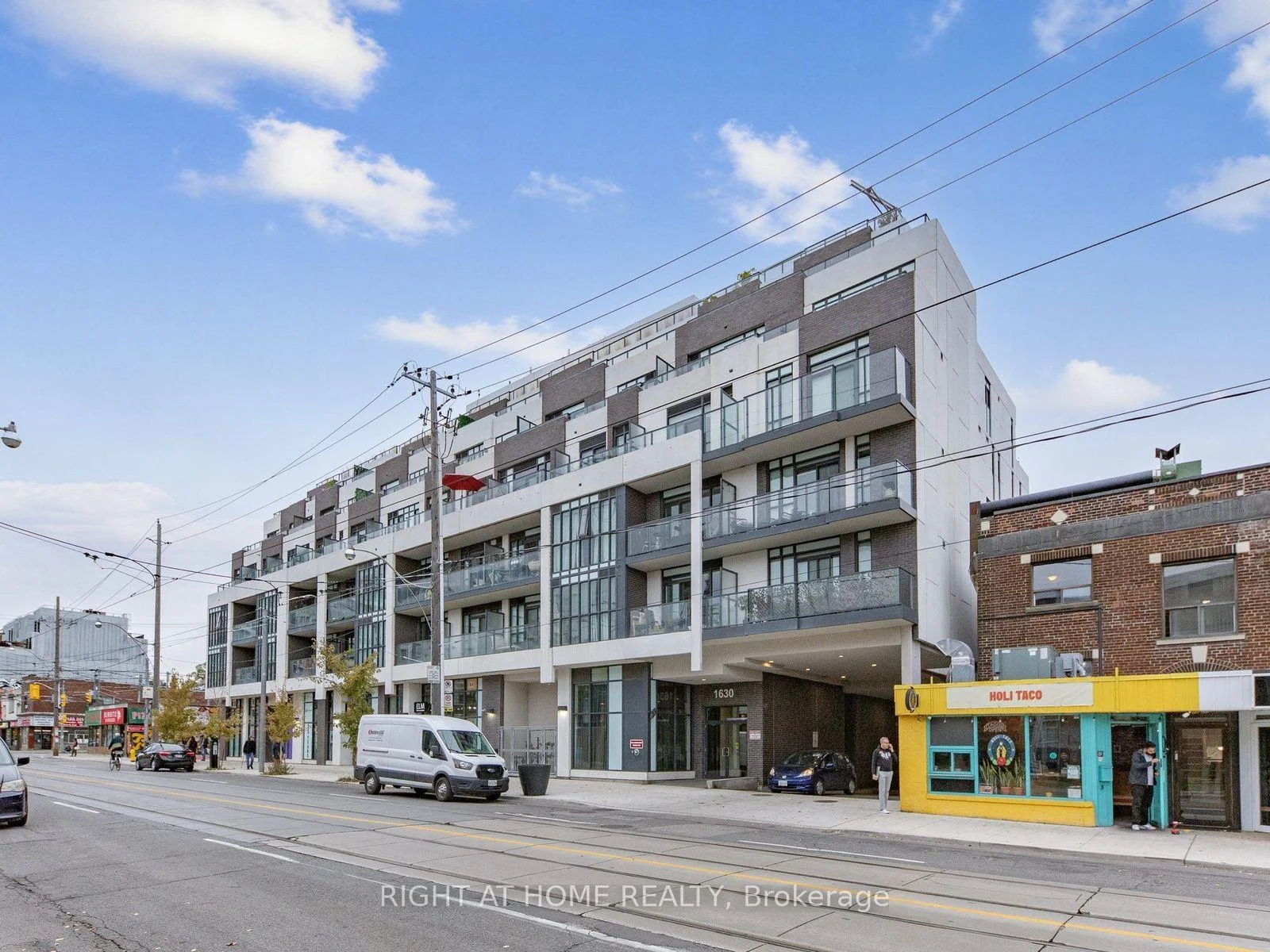 Front of Unit 211, 1630 Queen Street E