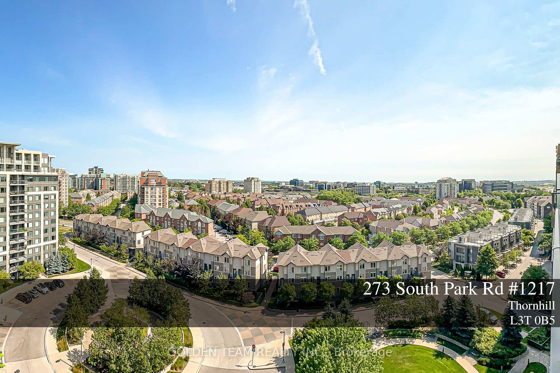 Front of Unit 1217, 273 South Park Road