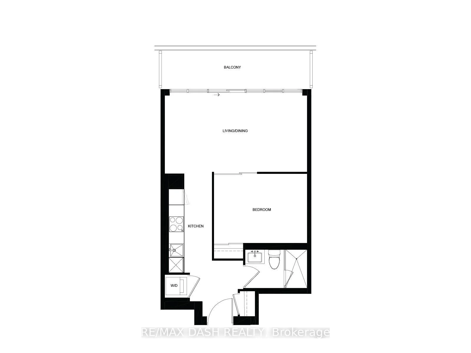 Front of Unit 3302, 634 Church Street
