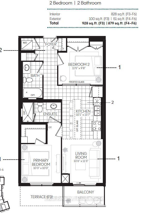 Photo 10 of Unit 606, 93 Arthur Street S, Guelph, Downtown — HOMEH