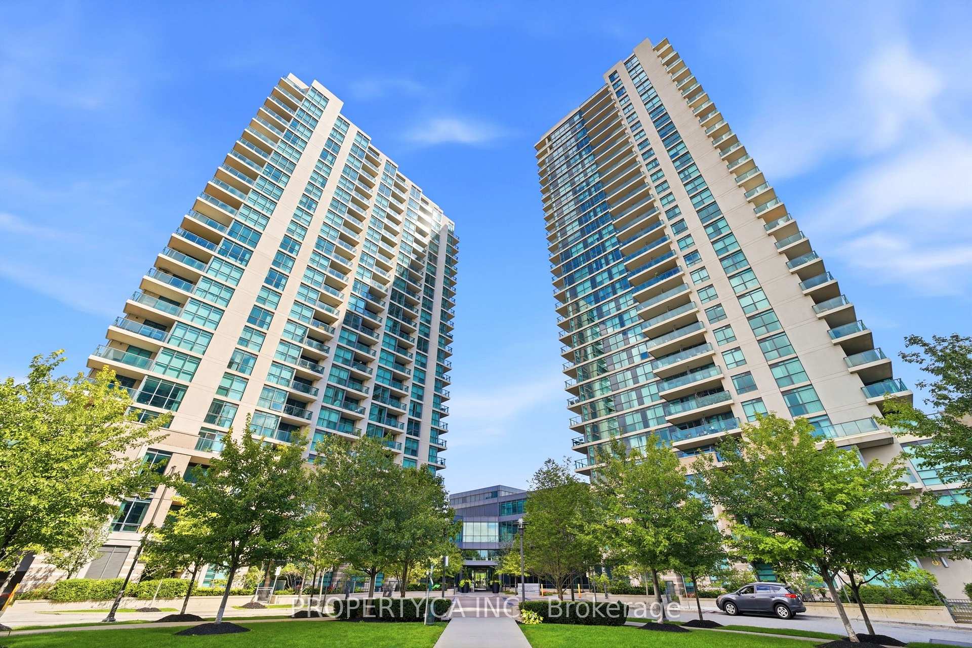Front of Unit 403, 215 Sherway Gardens Road
