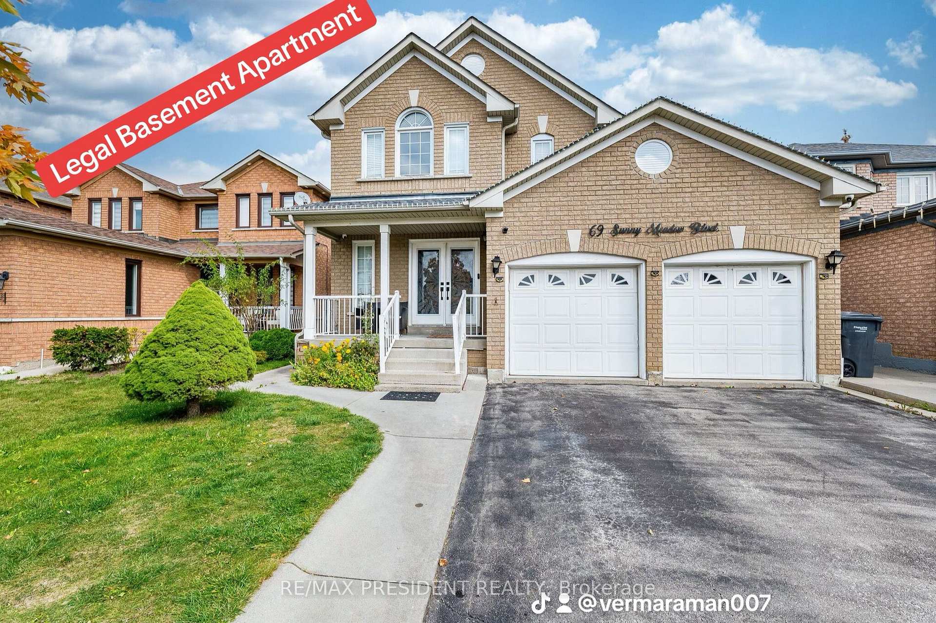 Photo 1 of 69 Sunny Meadow Boulevard, Brampton, Sandringham-Wellington — HOMEH