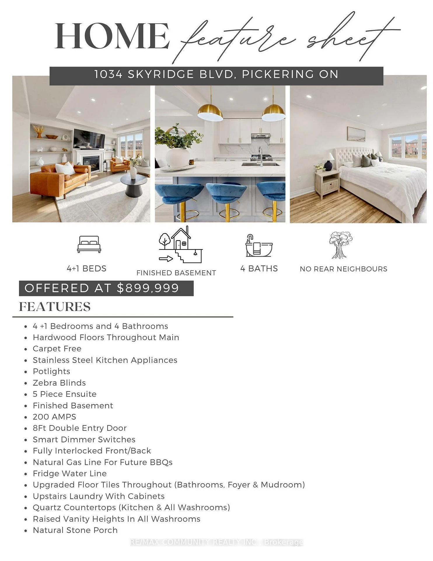 Photo 43 of 1034 Skyridge Boulevard, Pickering, Rural Pickering — HOMEH