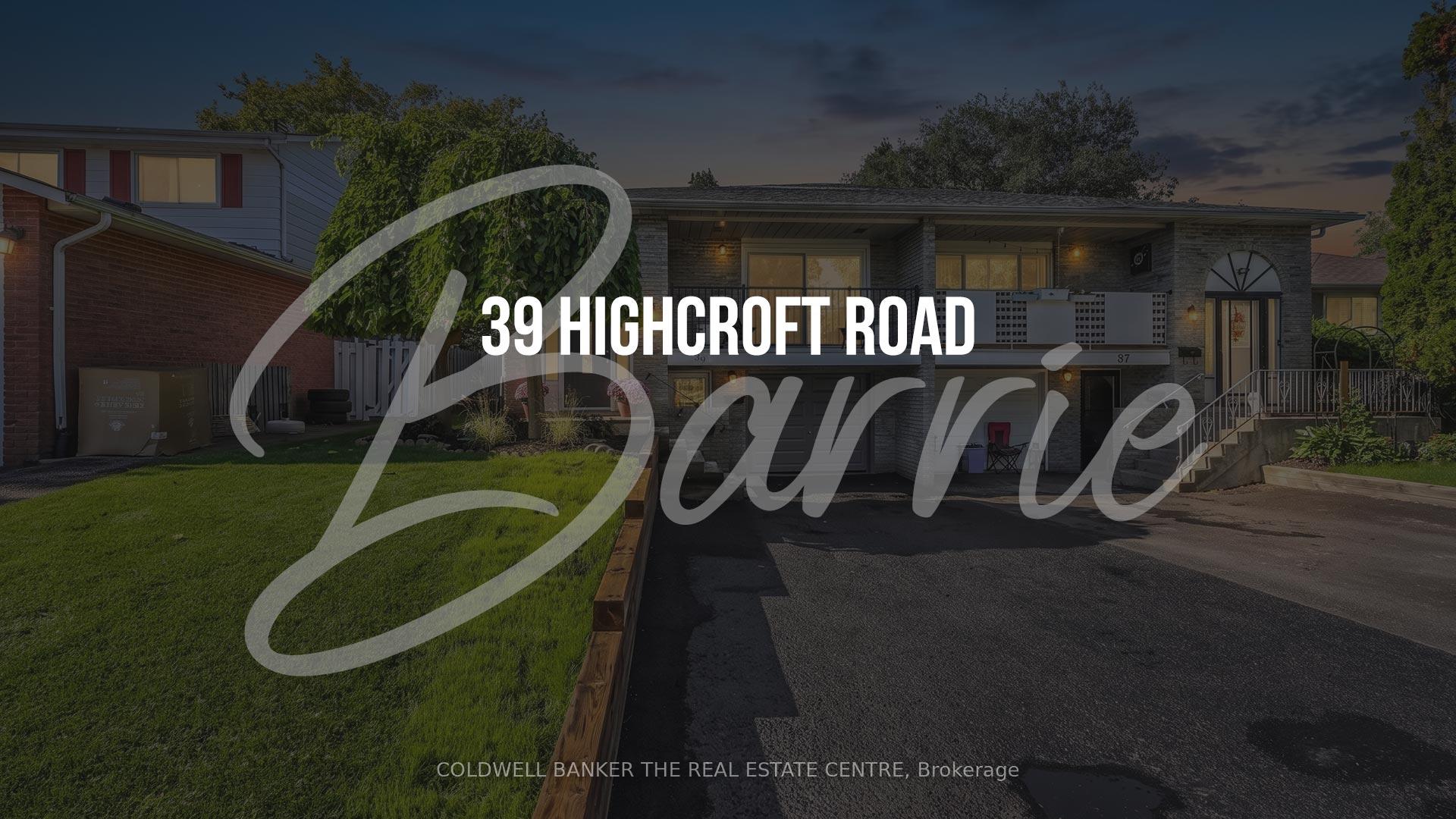 Photo 30 of 39 Highcroft Road, Barrie, Allandale Heights — HOMEH