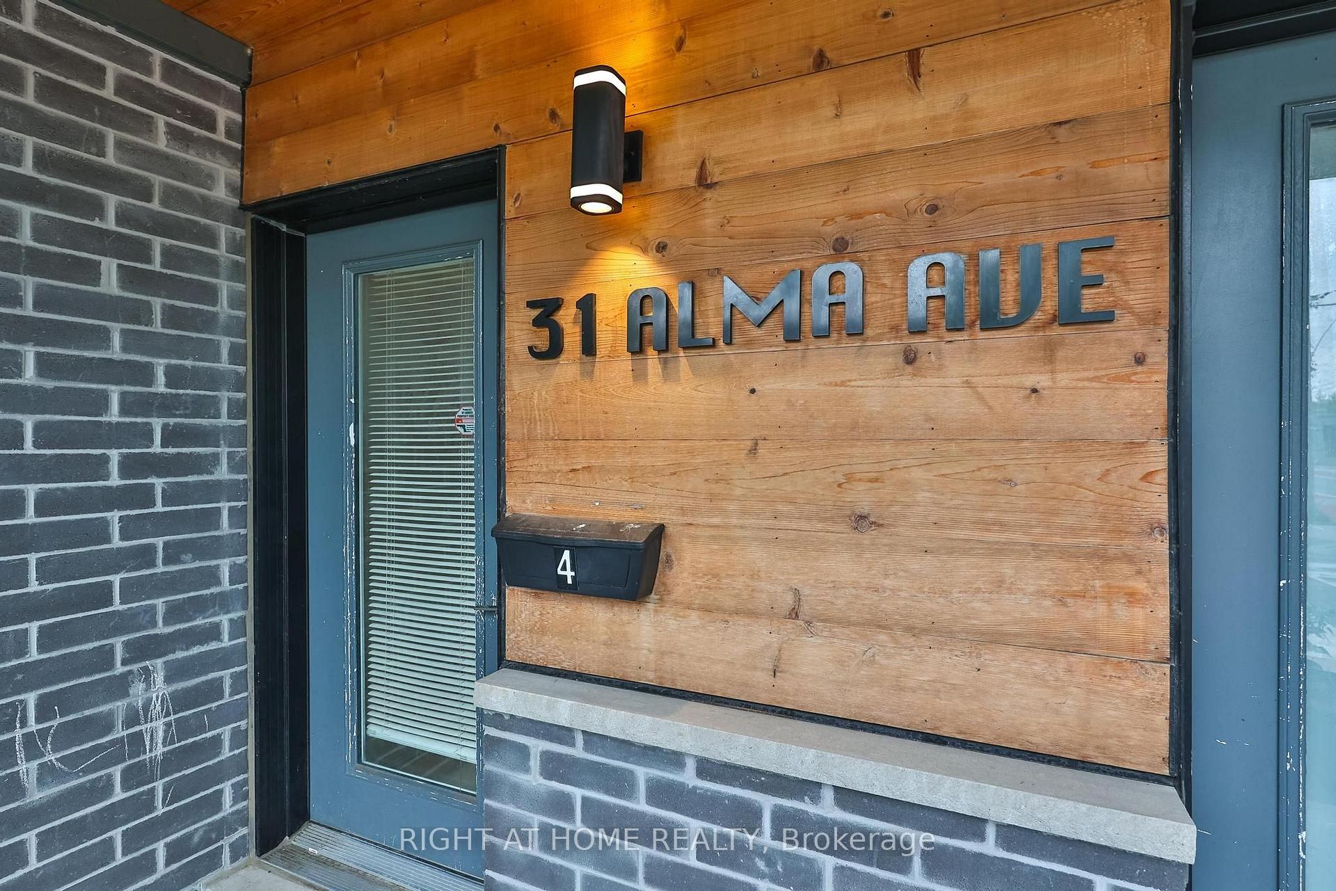 Photo 2 of Unit 4, 31 Alma Avenue, Toronto, Little Portugal — HOMEH
