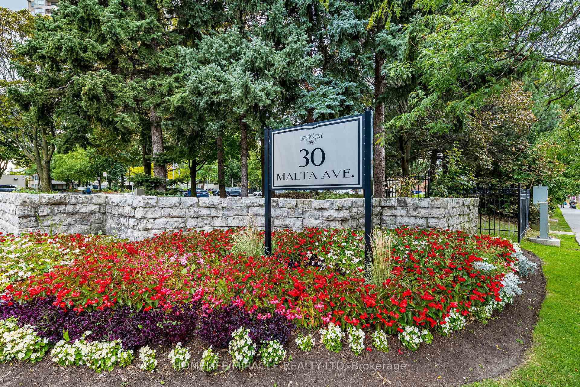 Front of Unit 1809, 30 Malta Avenue