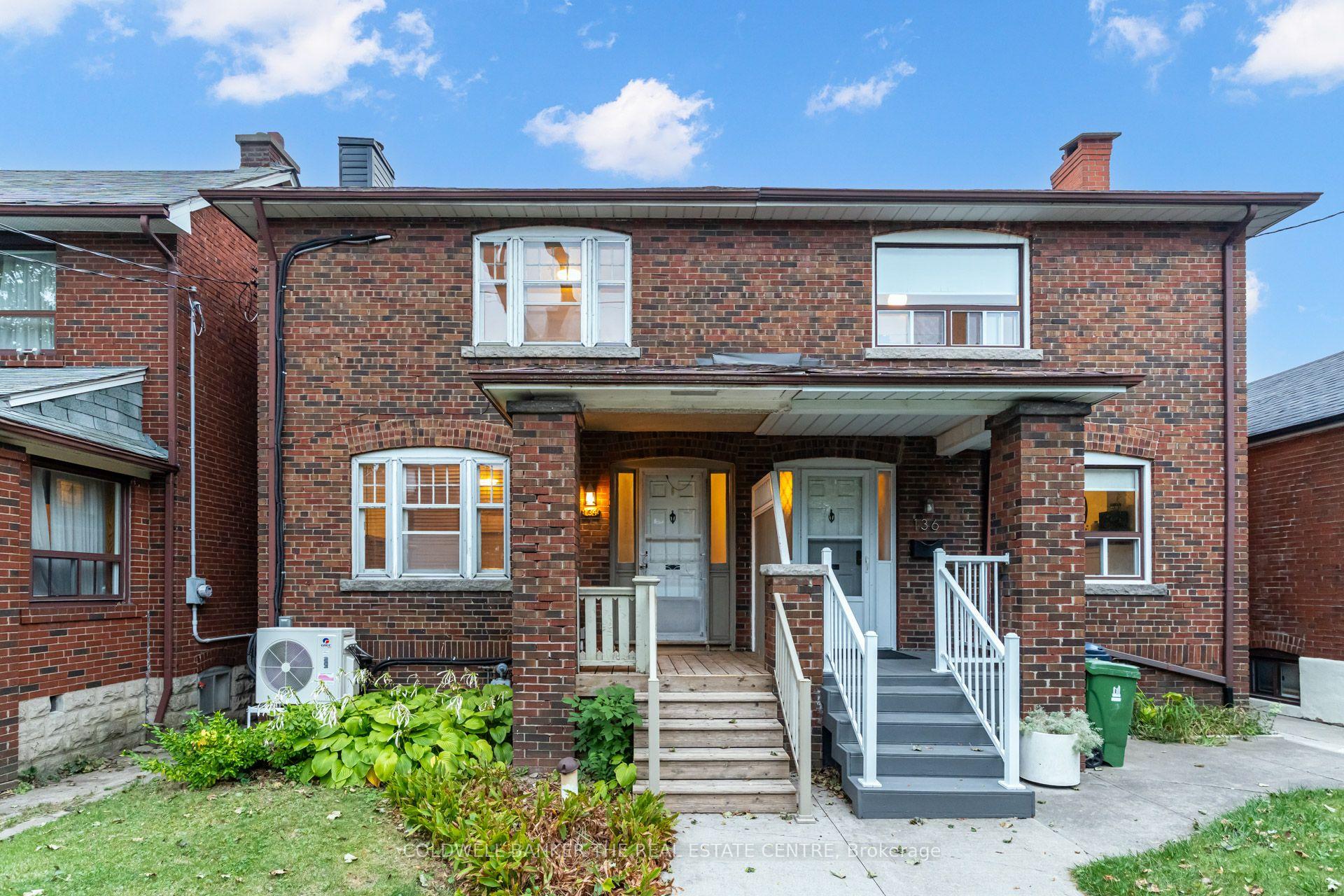 Front of 134 Harvie Avenue