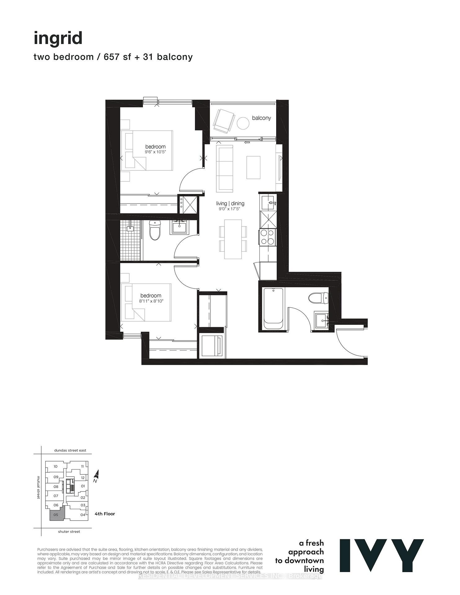 Photo 1 of Unit 405, 65 Mutual Street, Toronto, Church-Yonge Corridor — HOMEH
