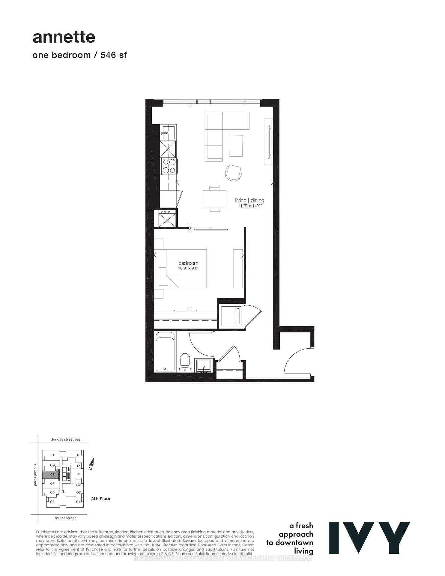Photo of Unit 408, 65 Mutual Street