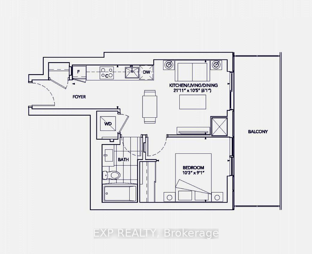 Photo 8 of Unit 3208, 195 Commerce Street, Vaughan, Vaughan Corporate Centre — HOMEH