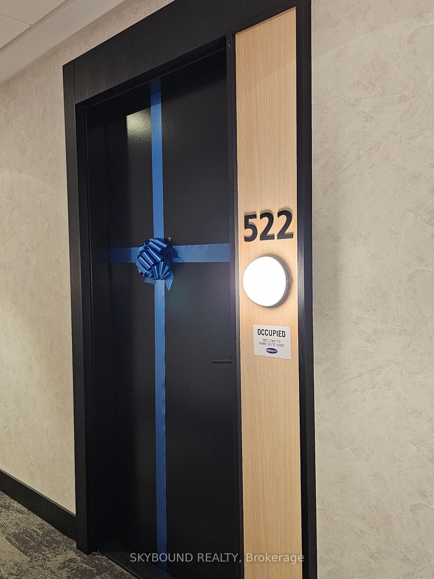 Front of Unit 522, 3008 William Cutmore Boulevard