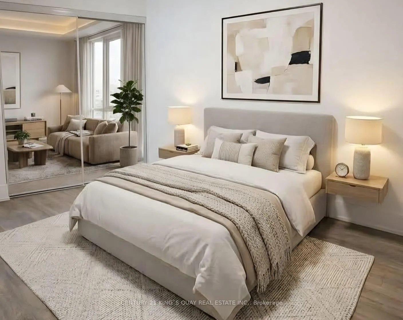 Photo 8 of Unit 820, 1 Edgewater Drive, Toronto, Waterfront Communities — HOMEH