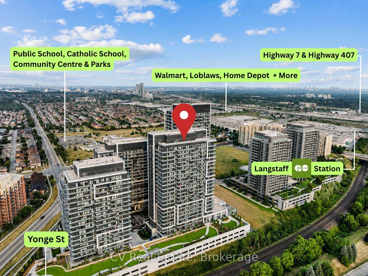 Photo 3 of Unit 1109, 95 Oneida Crescent, Richmond Hill, Langstaff — HOMEH