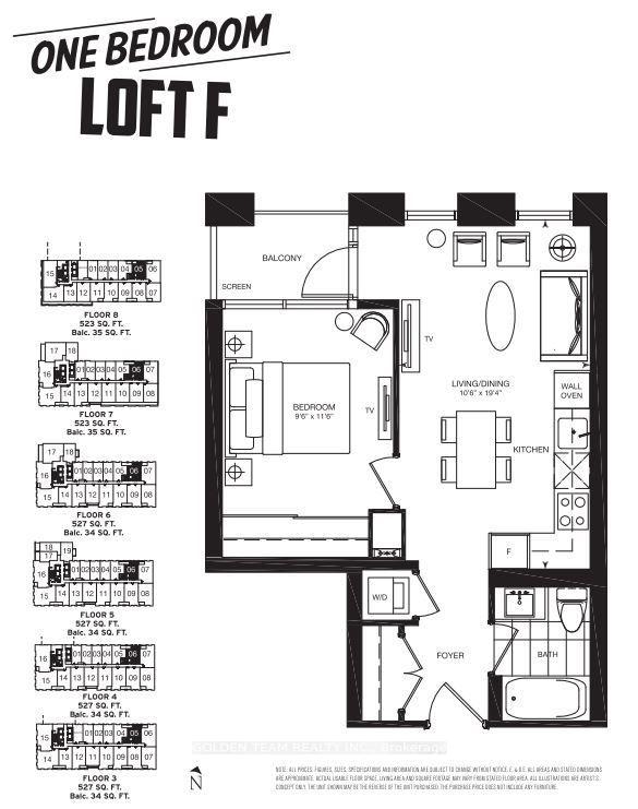 Photo 9 of Unit 507, 115 Blue Jays Way, Toronto, Waterfront Communities — HOMEH