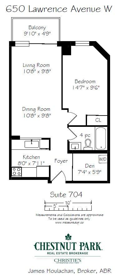 Photo 54 of Unit 704, 650 Lawrence Avenue W, Toronto, Englemount-Lawrence — HOMEH
