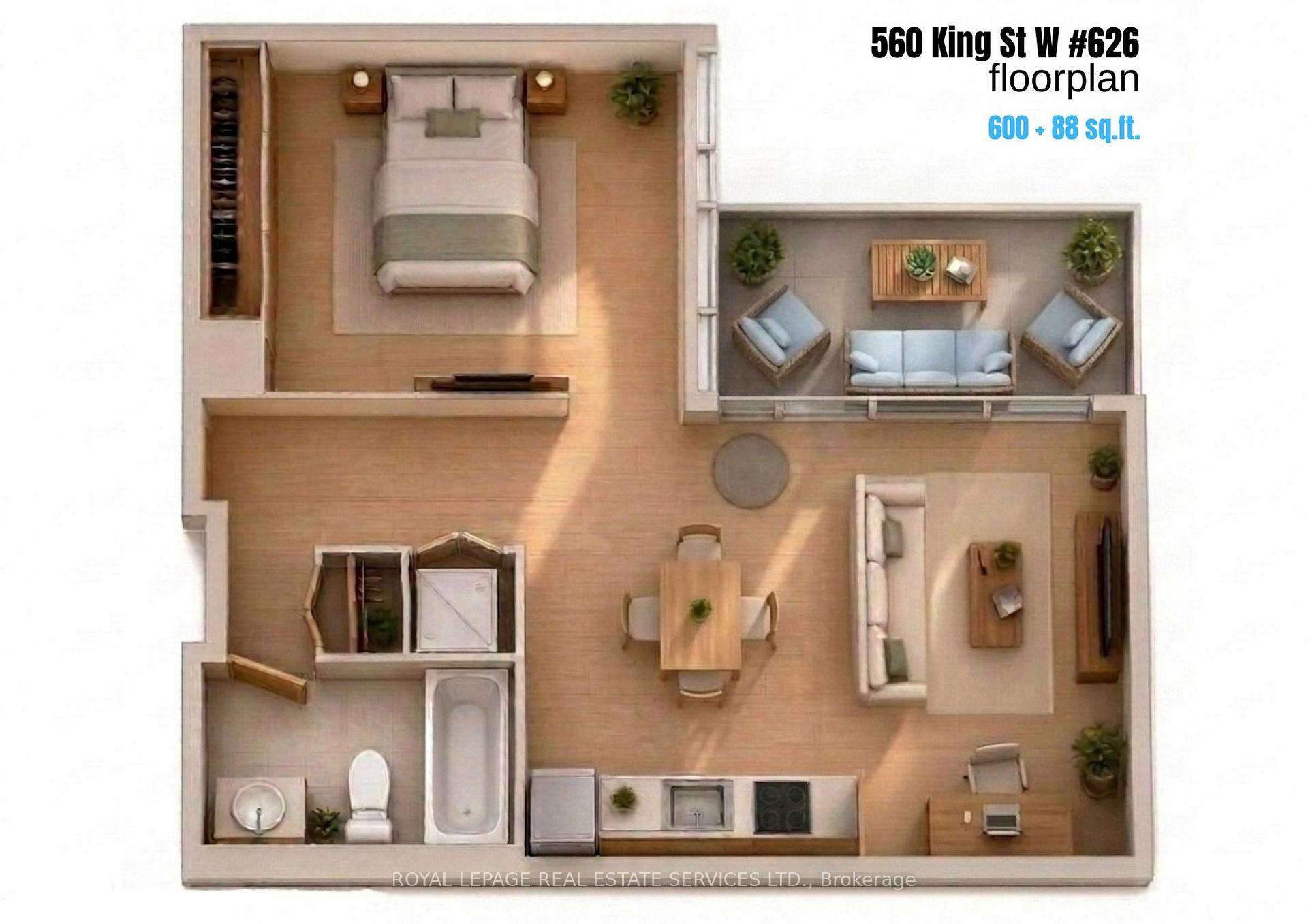 Photo 19 of Unit 626, 560 King Street W, Toronto, Waterfront Communities — HOMEH