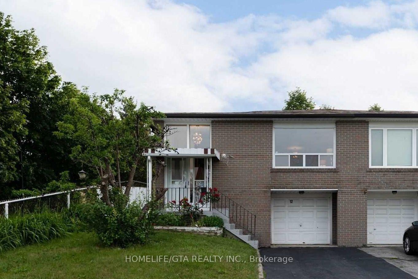 Photo 1 of Unit Main, 12 Clappison Boulevard, Scarborough, Centennial Scarborough — HOMEH