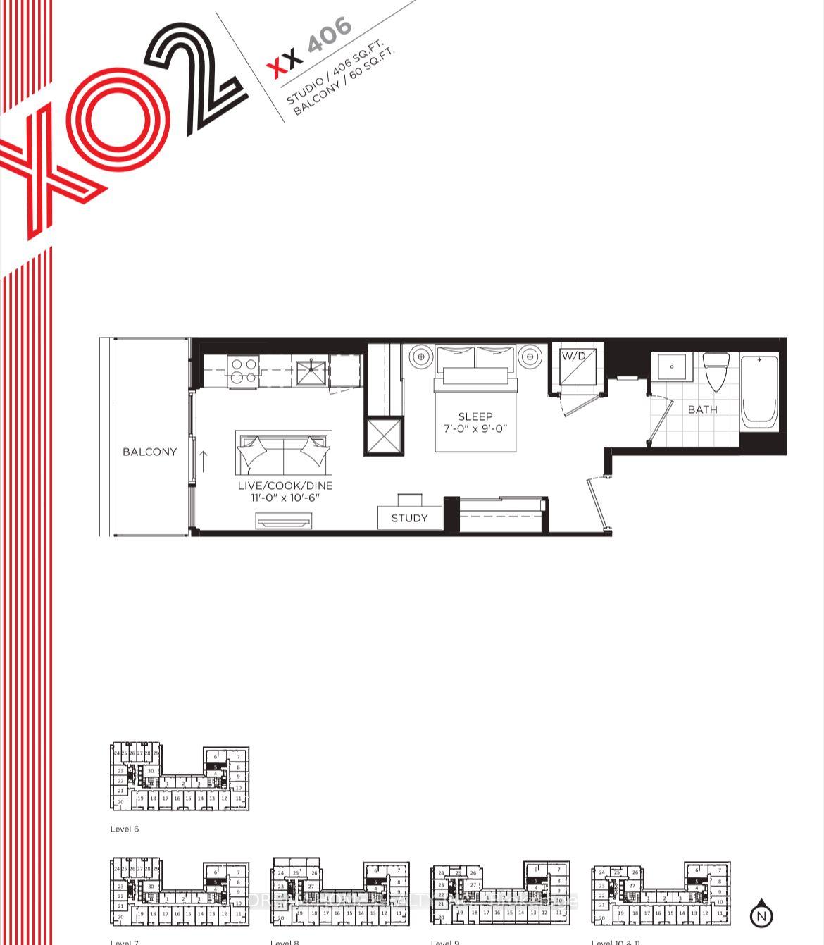 Photo 28 of Unit 705, 285 Dufferin Street, Toronto, South Parkdale — HOMEH