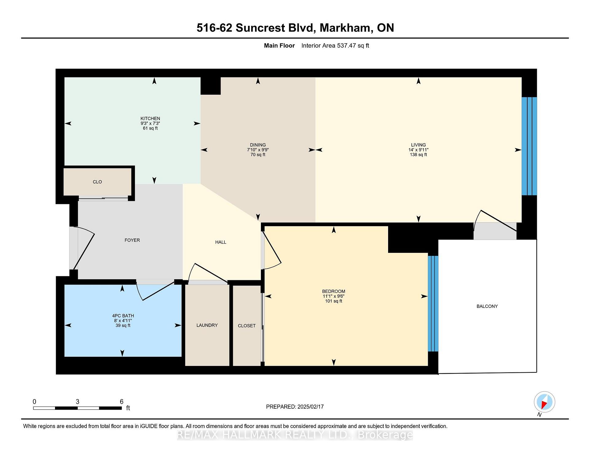 Photo 18 of Unit 316, 62 Suncrest Boulevard, Markham, Commerce Valley — HOMEH