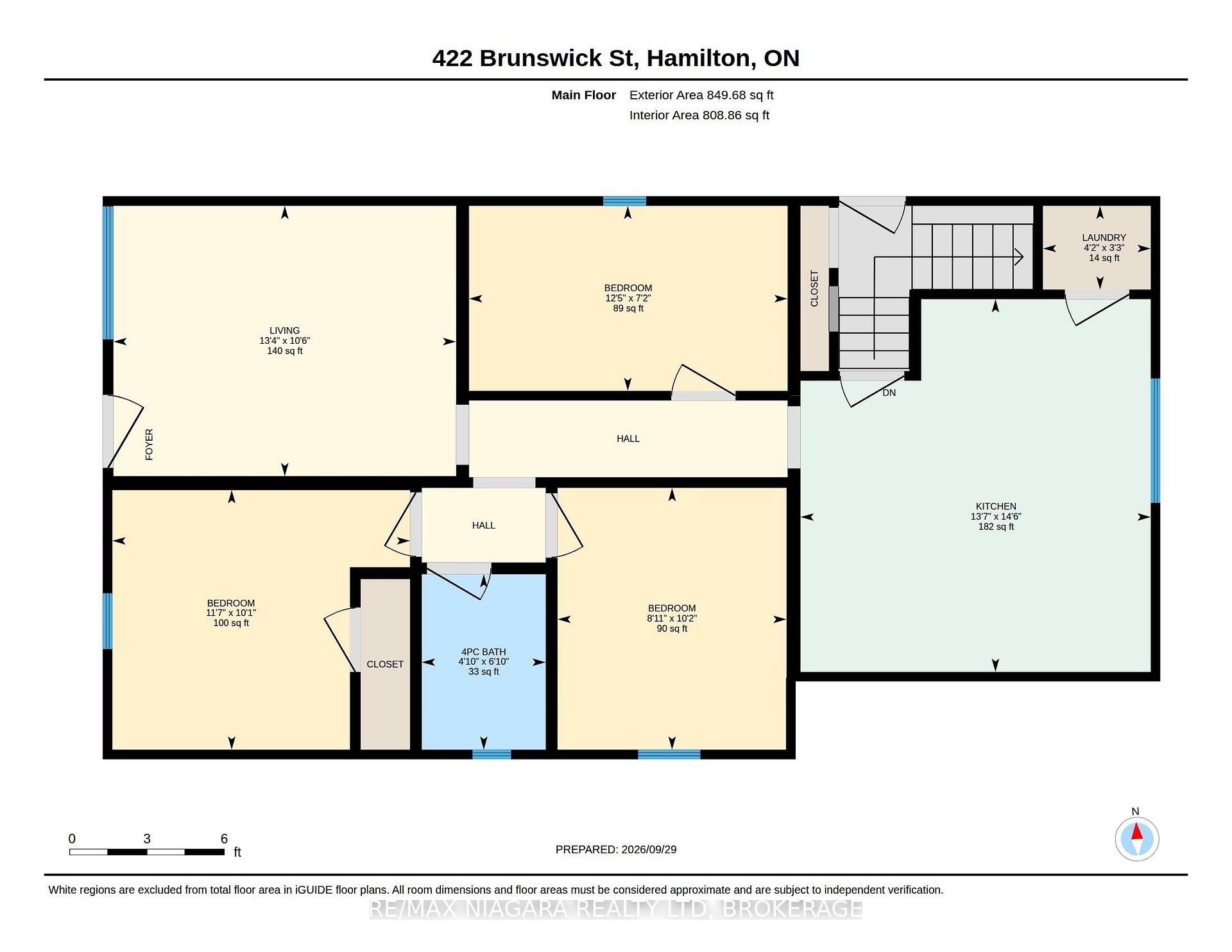 Photo 25 of Unit Upper, 422 Brunswick Street, Hamilton, McQuesten — HOMEH