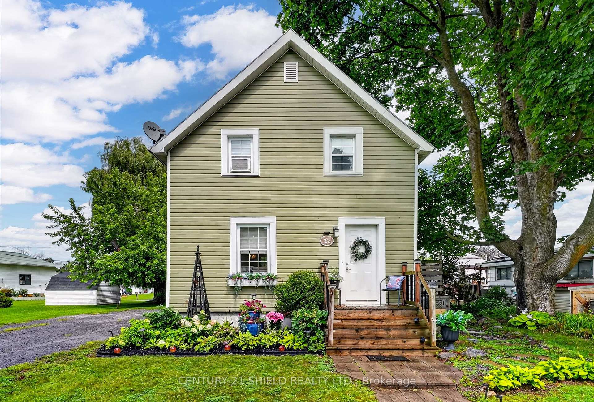 Front of 22 Wales Drive