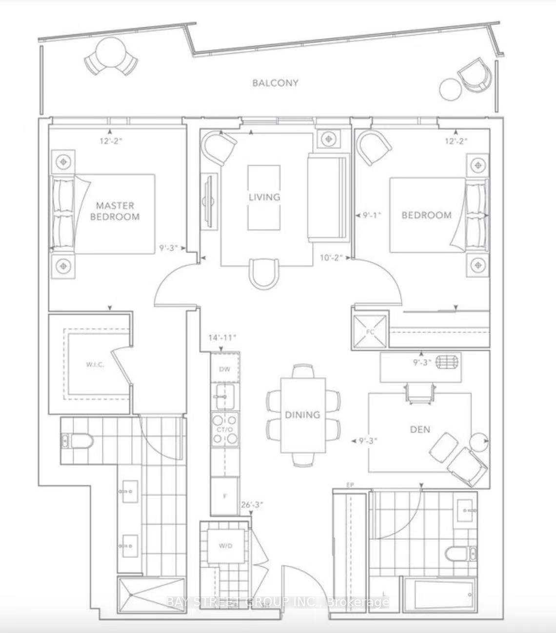Photo 37 of Unit 801, 480 Front Street W, Toronto, Waterfront Communities — HOMEH