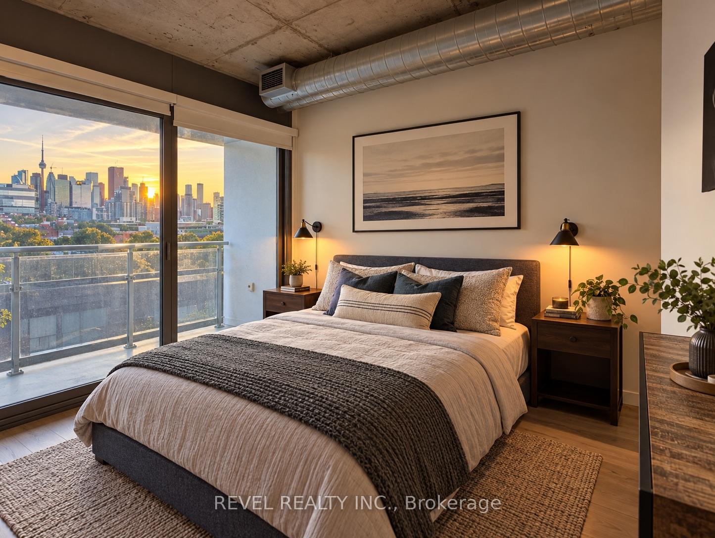 Photo 4 of Unit 809, 32 Trolley Crescent, Toronto, Moss Park — HOMEH