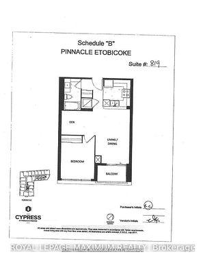 Photo 17 of Unit 819, 50 Thomas Riley Road, Etobicoke, Islington-City Centre West — HOMEH