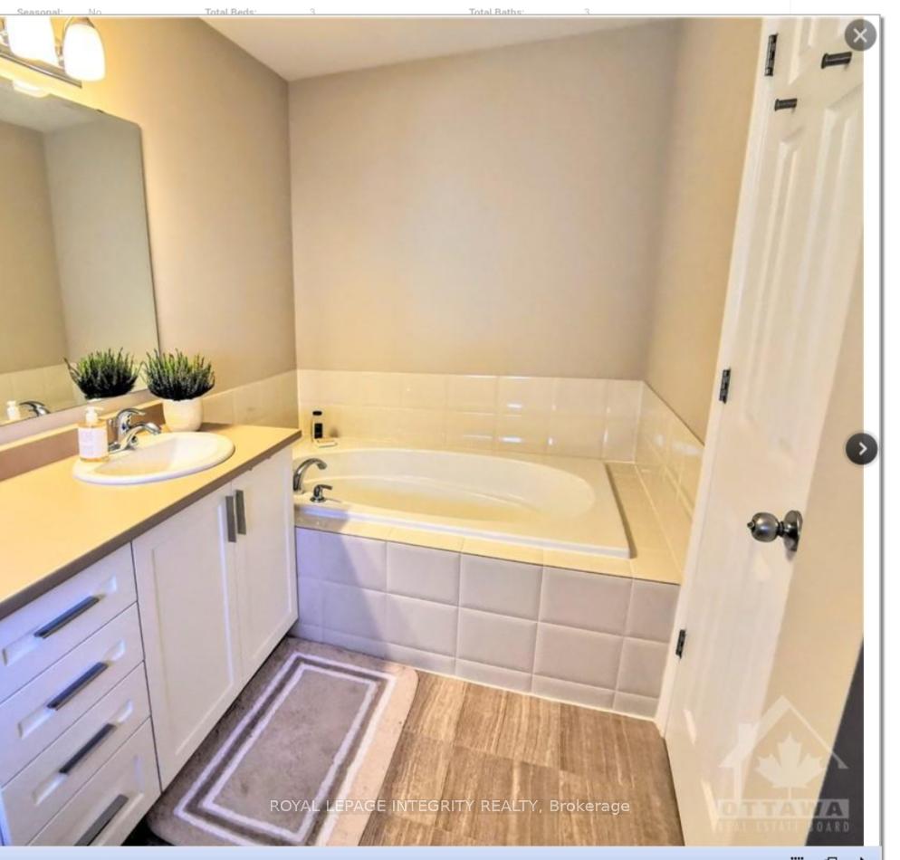 Photo 14 of 348 Tourmaline Crescent, Ottawa, Barrhaven - Strandherd — HOMEH