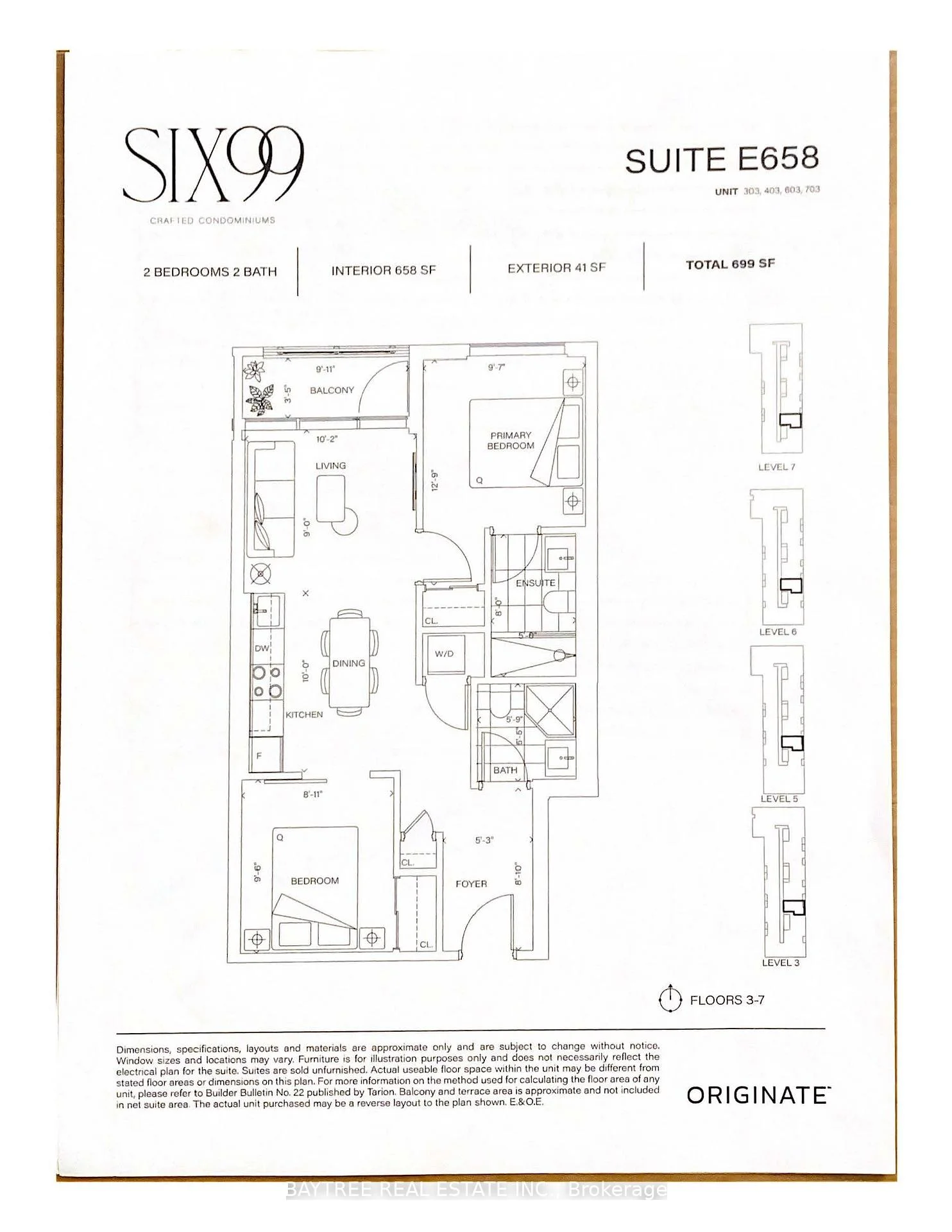 Photo 9 of Unit 603, 699 Sheppard Avenue E, North York, Bayview Village — HOMEH