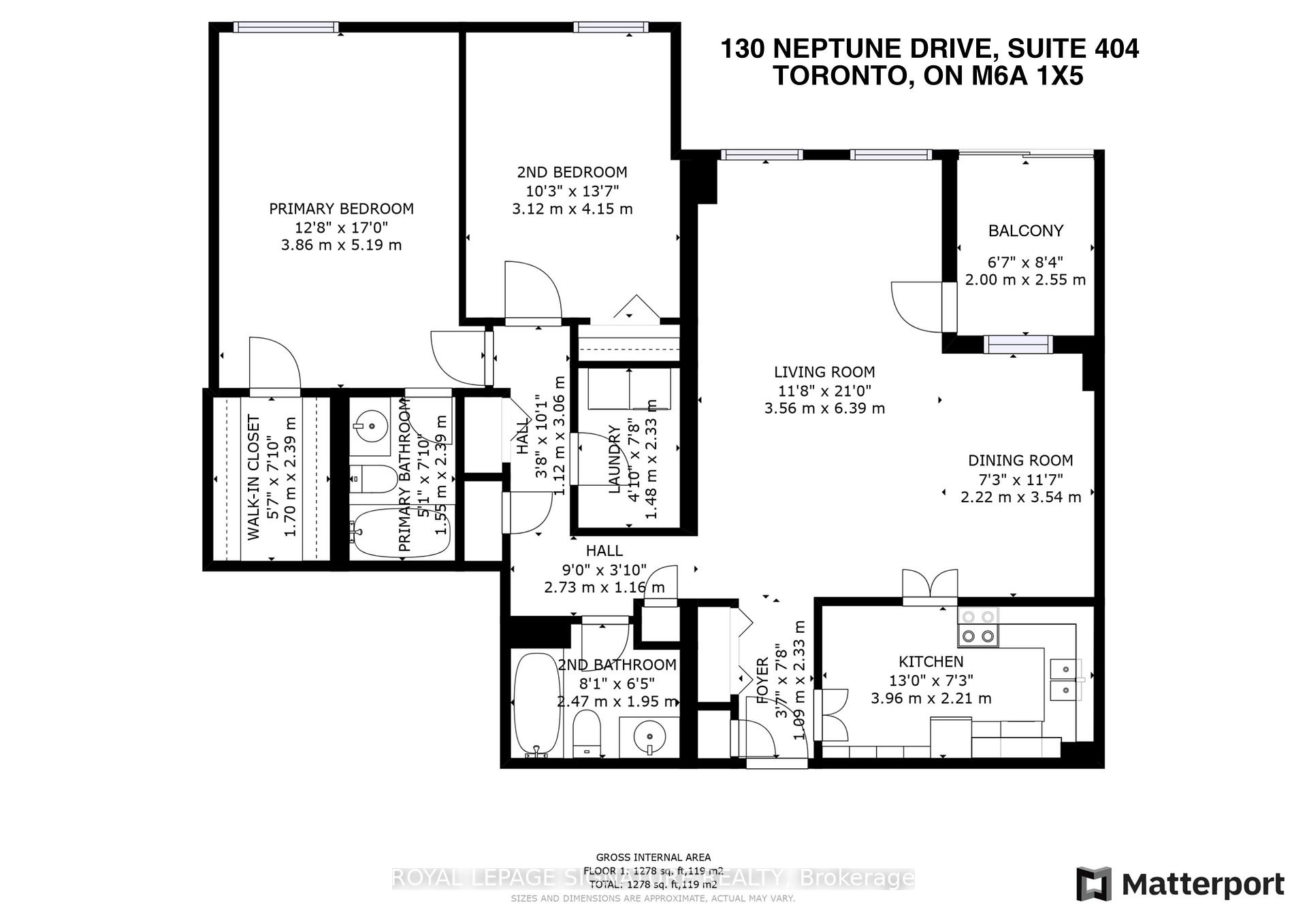 Photo 39 of Unit 404, 130 Neptune Drive, Toronto, Englemount-Lawrence — HOMEH