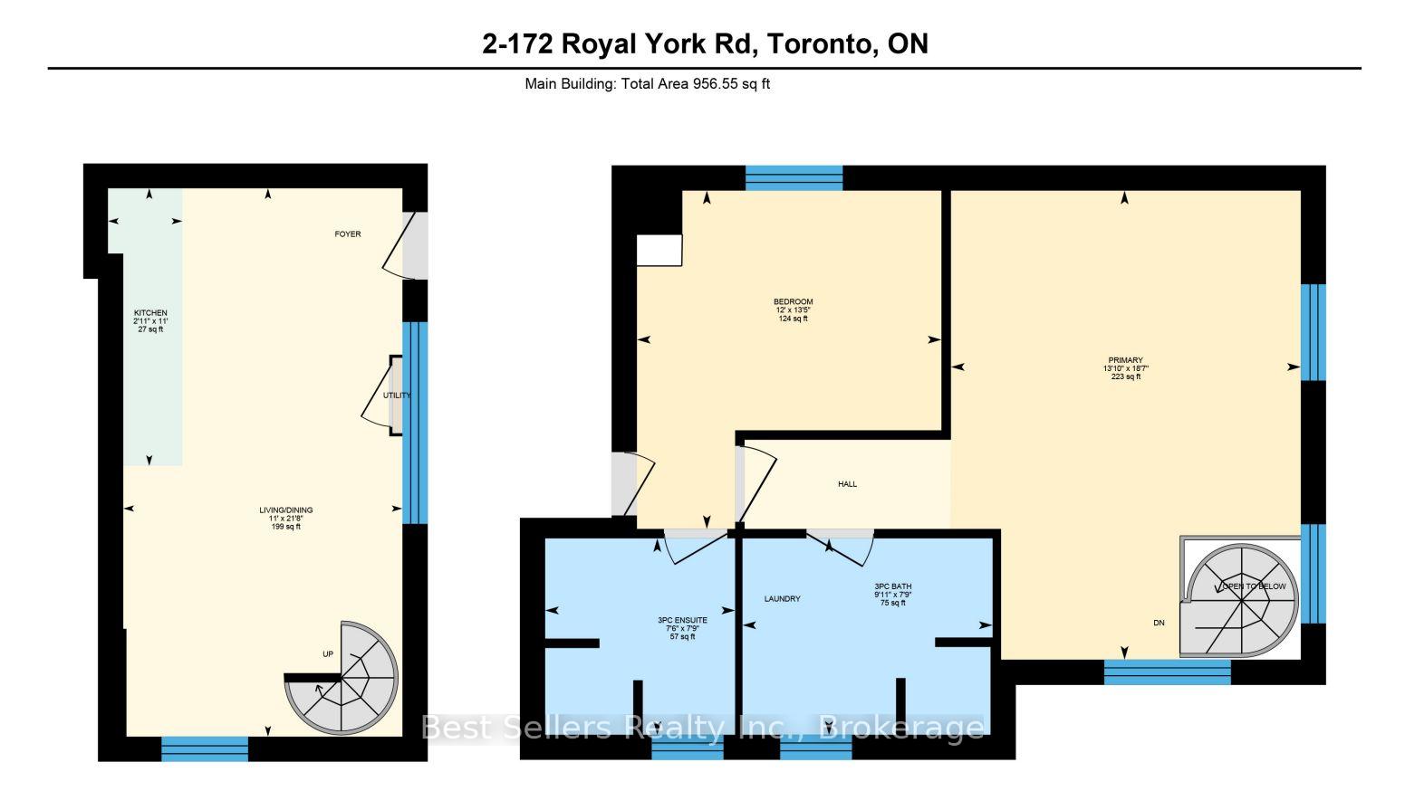 Photo 10 of Unit 2B, 172 Royal York Road, Etobicoke, Mimico — HOMEH