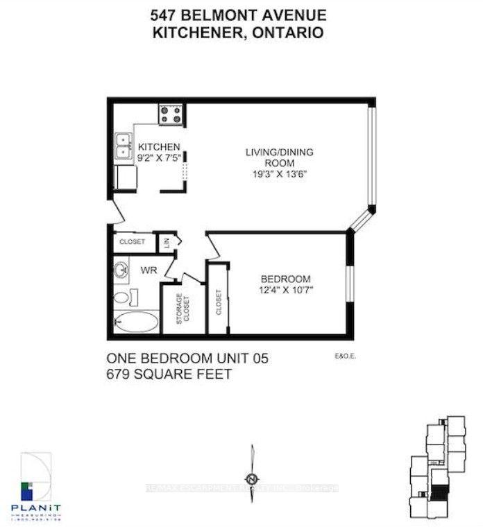 Photo 7 of Unit 805, 547 Belmont Avenue, Kitchener, Cherry Hill — HOMEH