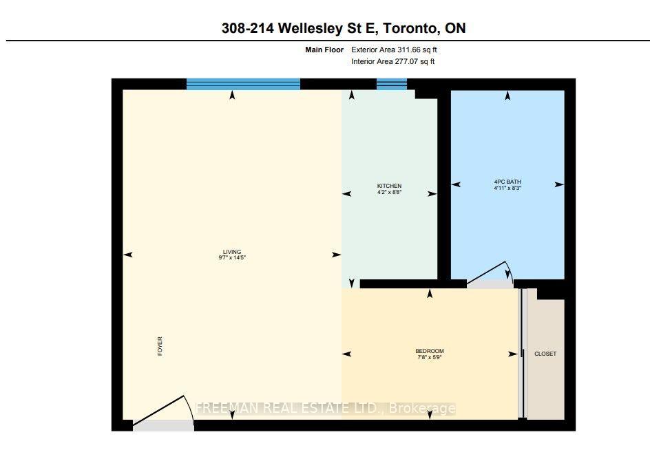 Photo 11 of Unit 304, 214 Wellesley Street, Toronto, Cabbagetown-South St. James Town — HOMEH