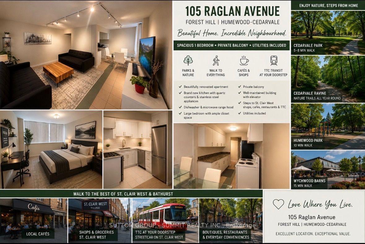 Photo 16 of Unit 302, 105 Raglan Avenue, Toronto, Humewood-Cedarvale — HOMEH