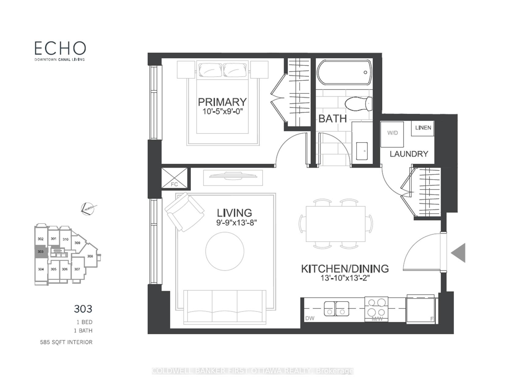 Photo 13 of Unit 303, 115 Echo Drive, Ottawa, Ottawa East — HOMEH